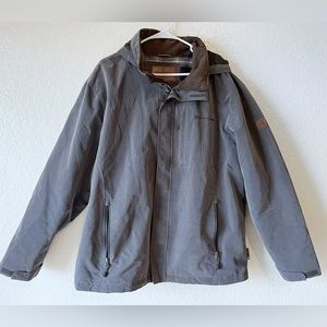 Rugged Elements Men’s XL Canvas Jacket, Dark Grey